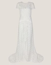Sienna Lace Maxi Wedding Dress, Ivory (IVORY), large