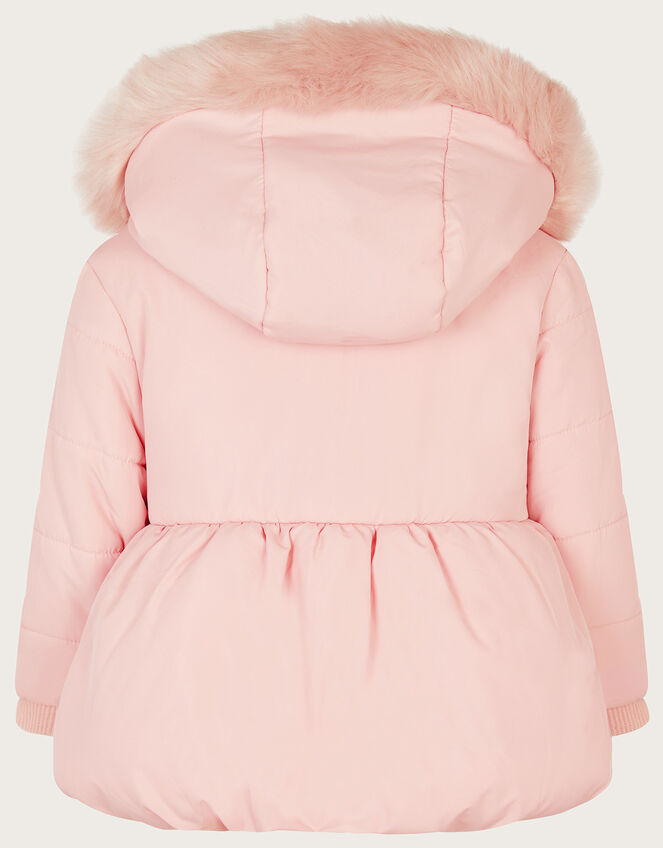 Baby Butterfly 3D Padded Coat Pink