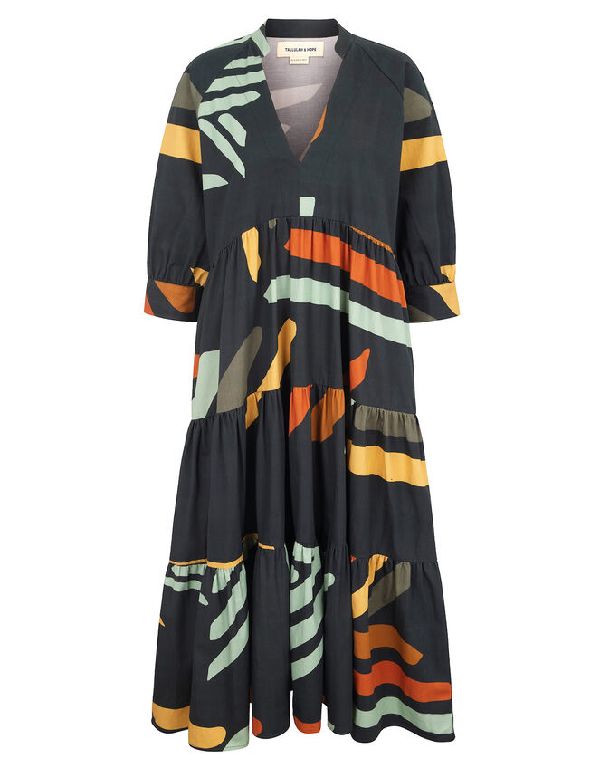 Tallulah and Hope Juliet Printed Maxi Dress, Multi (MULTI), large