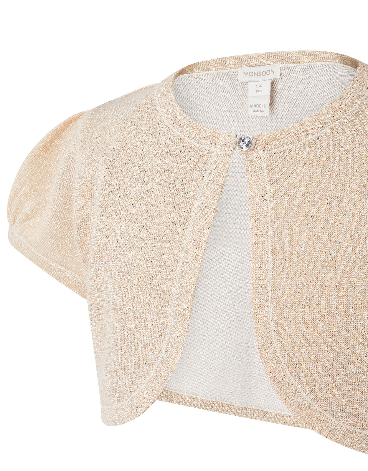 Rose gold cardigan girls hotsell