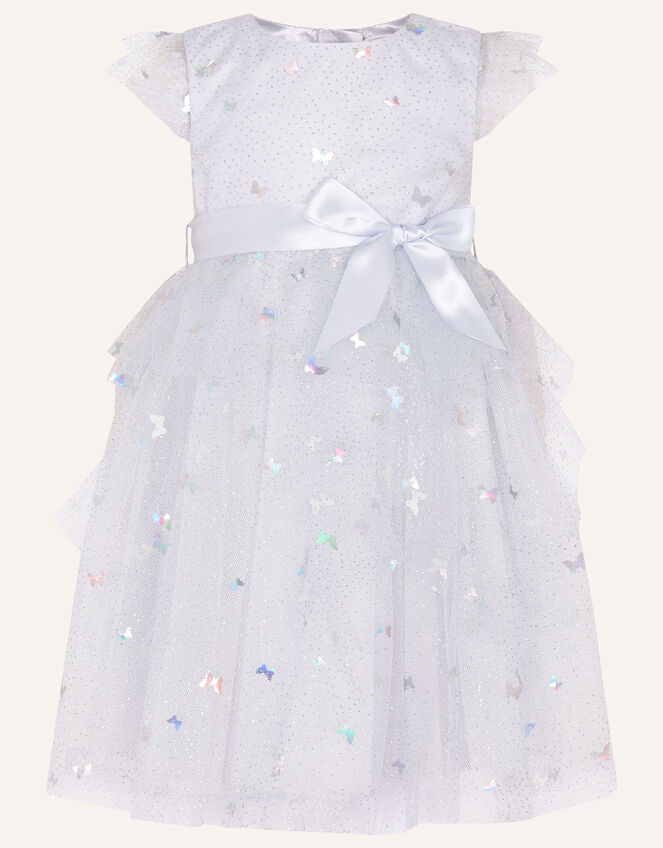 Baby Bonnie Safire Dress, Grey (GREY), large