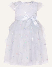 Baby Bonnie Safire Dress, Grey (GREY), large