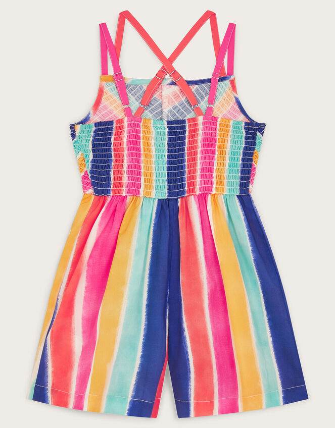 Strappy Stripe Playsuit, Multi (MULTI), large