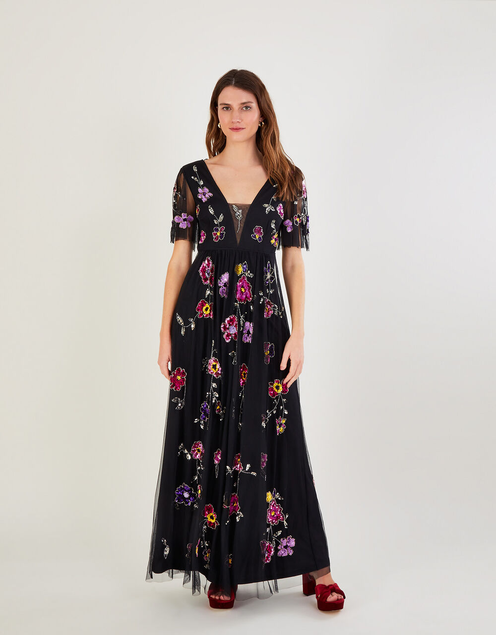 Faye Embellished Maxi Dress