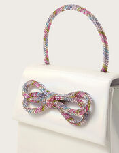 Rainbow Dazzle Bow Bag, , large