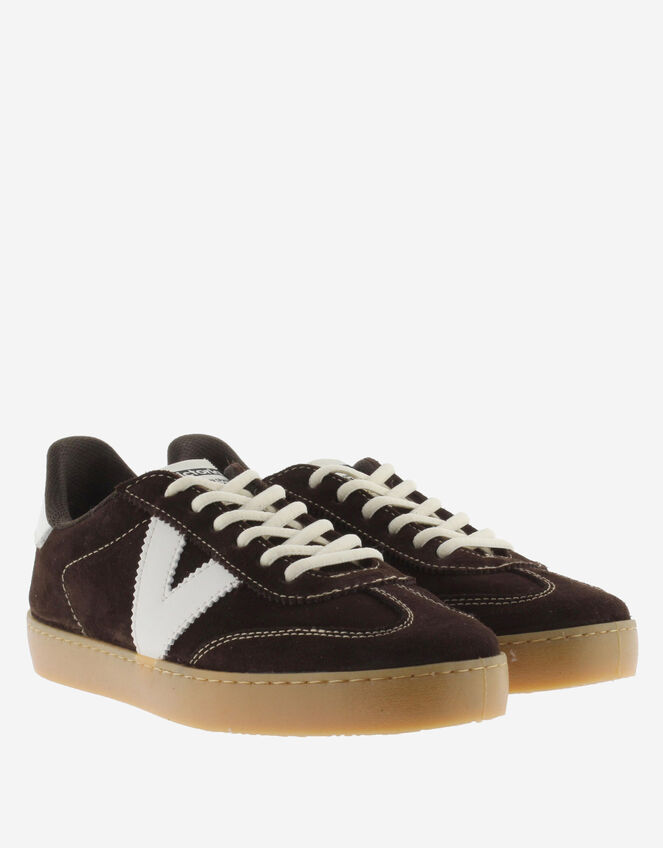 Victoria Berlin Suede Trainers, Brown (BROWN), large