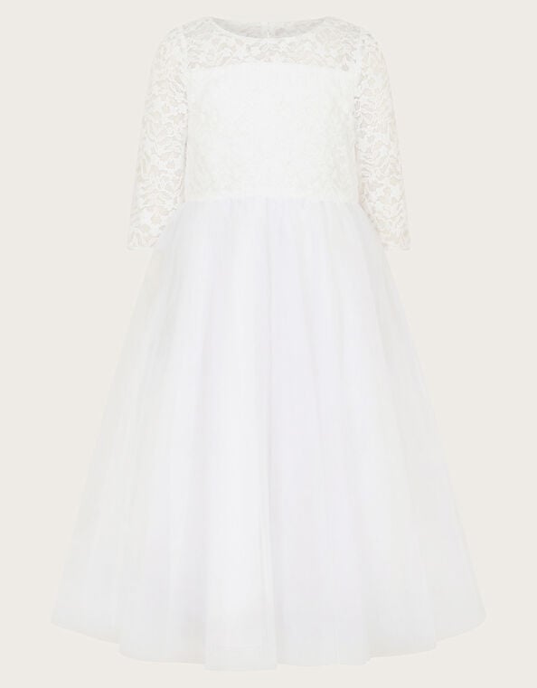 Alberta Communion Maxi Dress, White (WHITE), large