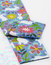 Frugi Libby Printed Leggings, Blue (BLUE), large