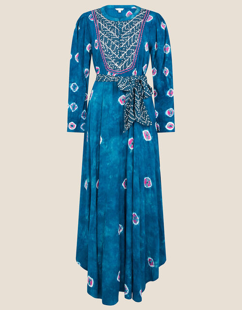 ARTISAN STUDIO Bandini Printed Dress, Teal (TEAL), large