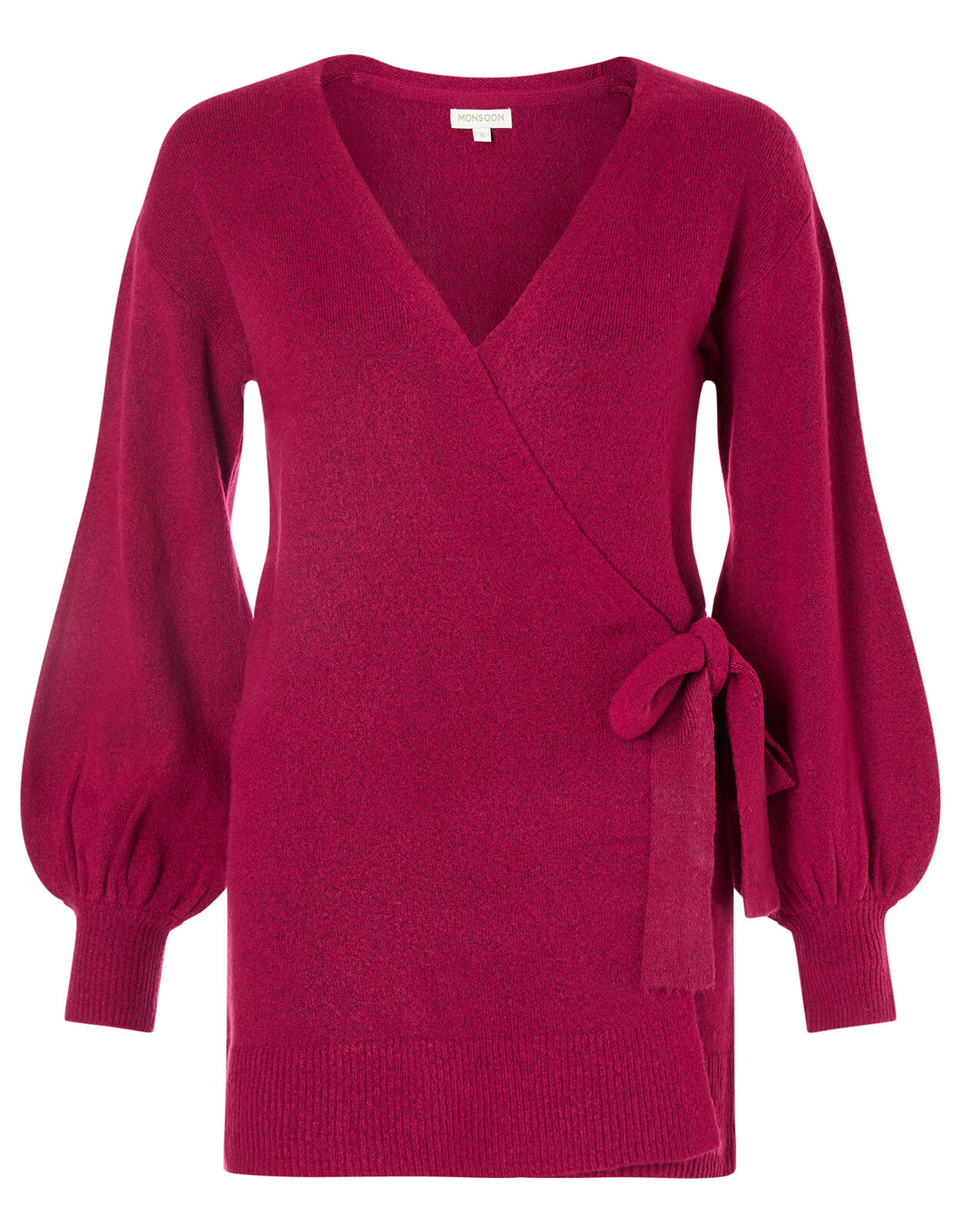 wrap knit cardigan