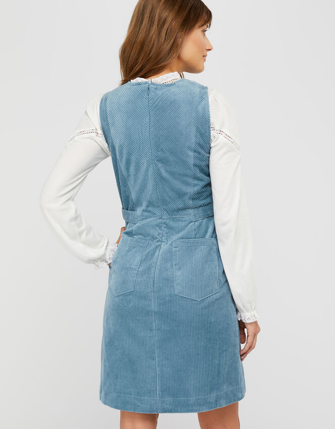 Calla Cord Dress, Blue (BLUE), large