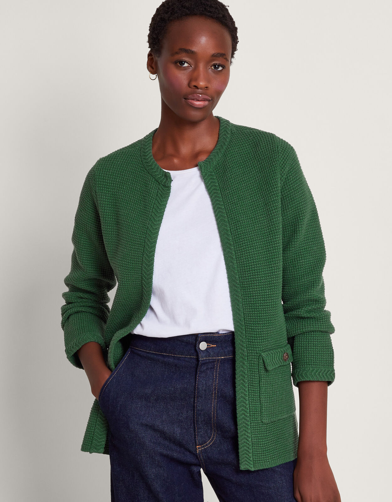 Green cardigan store womens