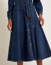 Lulu Denim Dress, Blue (DENIM BLUE), large