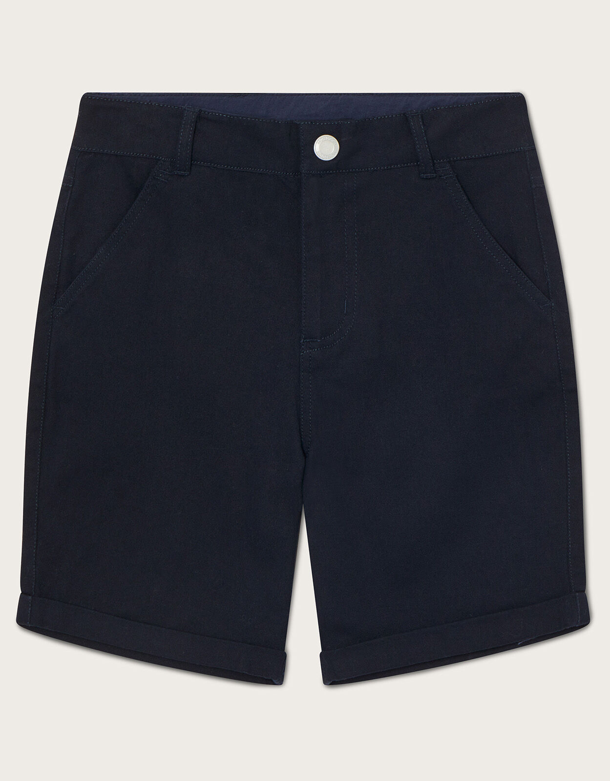 Chino Easy Fastening Shorts Blue
