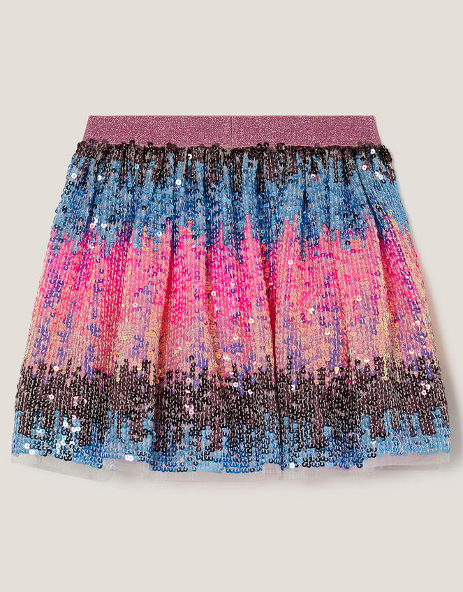 Ombr&eacute; Sequin Skirt, Multi (MULTI), large