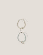2-Pack Star & Snowflake Tube Bracelets, , large