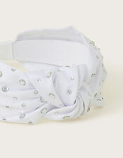 Amber Diamante Bridesmaid Headband, , large