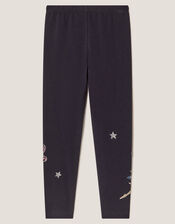 Fairy Enchanted Leggings, Blue (NAVY), large