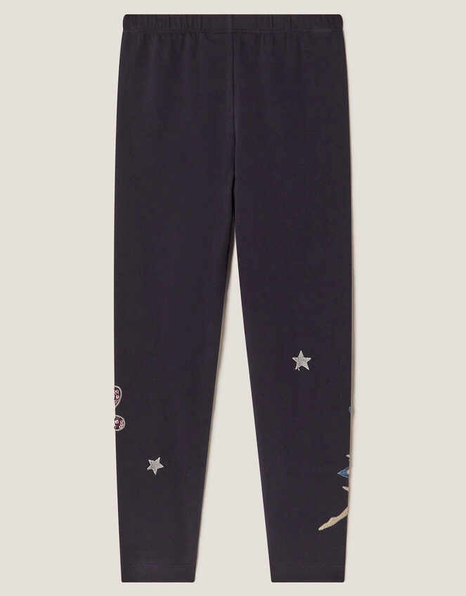 Fairy Enchanted Leggings, Blue (NAVY), large