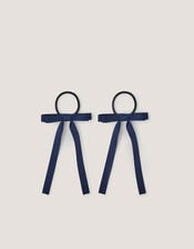 2-Pack Ribbon Bow School Hair Bands, , large
