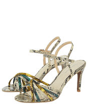 Mai Multi Strap Heeled Sandals, Multi (MULTI), large
