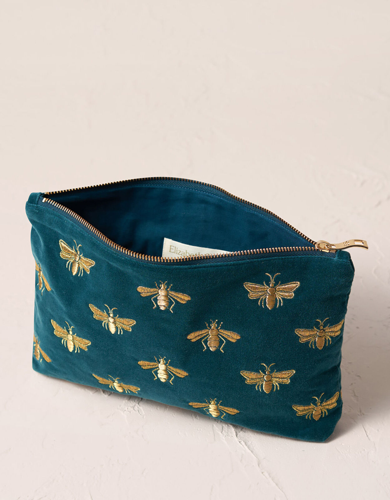 Elizabeth Scarlett Honey Bee Pouch Blue