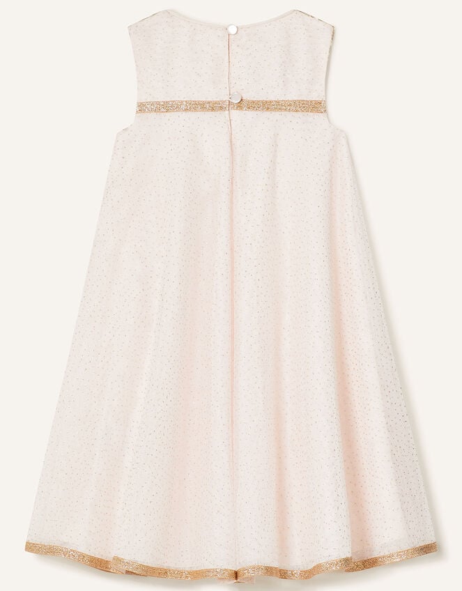 Baby Petal Sequin Swing Dress, Pink (PINK), large