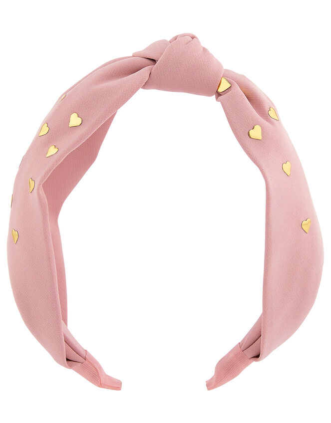 Heart Stud Knot Headband, , large