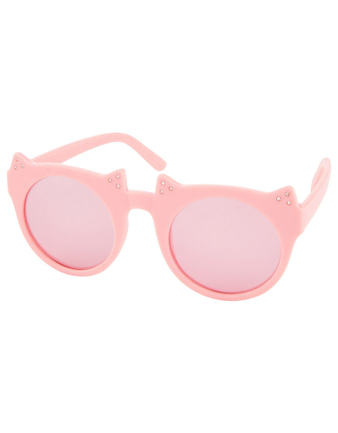 Diamante Cat-Eye Sunglasses, , large