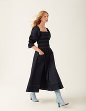 Mirla Beane Teja Dress, Blue (NAVY), large