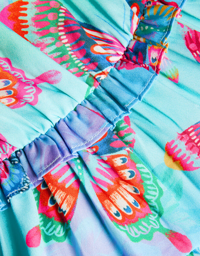Ombre Butterfly Tiered Dress, Multi (MULTI), large
