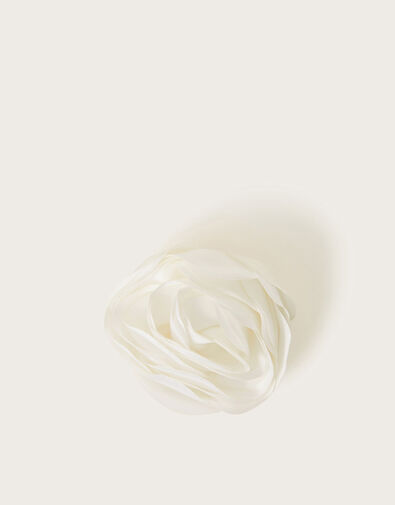 Flower Girl Rose Hair Clip, , large