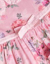 Newborn Woven Dress and Briefs Set, Pink (PALE PINK), large