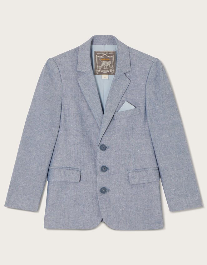 Nathan Pocket Detail Blazer, Blue (BLUE), large