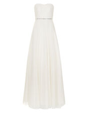 Klara Embellished Bridal Dress, Ivory (IVORY), large