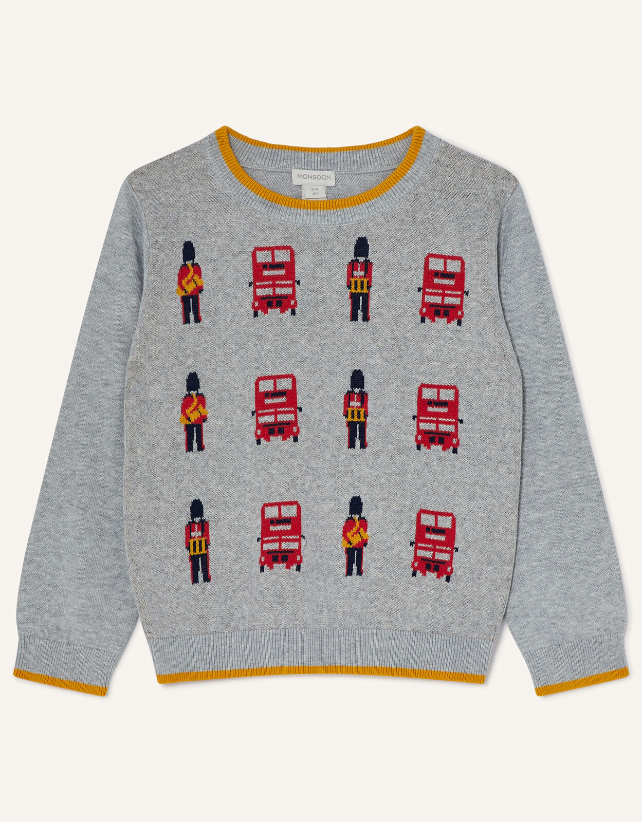 grey boys jumper