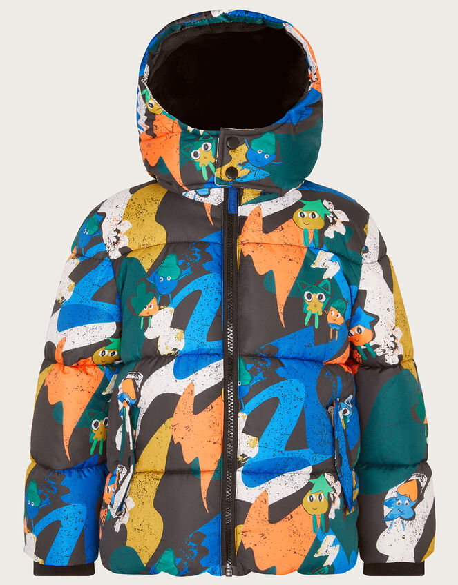 Padded Puffer Jacket, Multi (MULTI), large