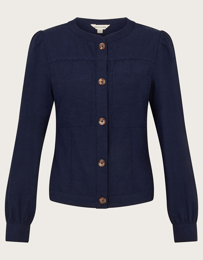 Ziya Lightweight Jacket, Blue (NAVY), large
