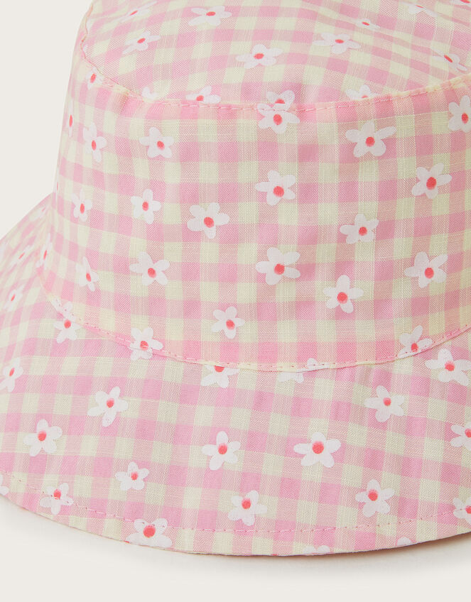Babyhug Bucket Hat Cherry Print - Pink