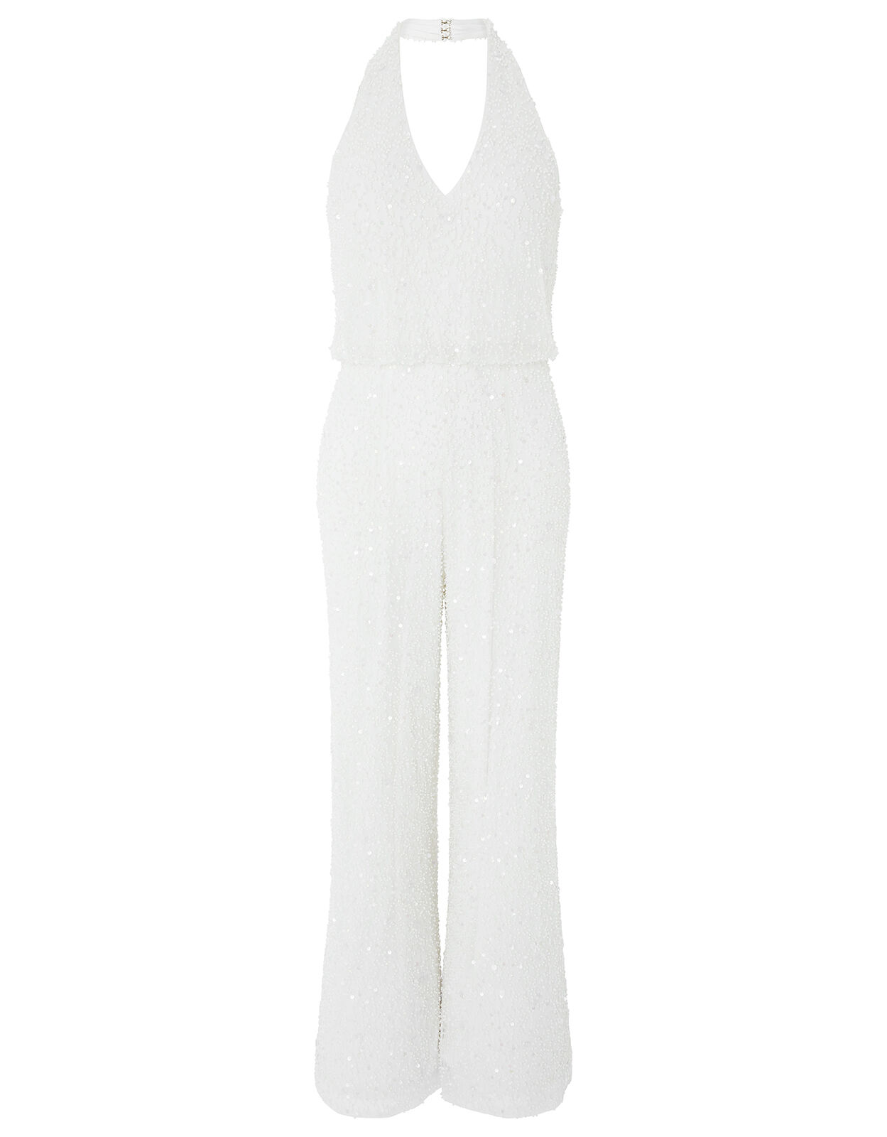 Monsoon white jumpsuit shop