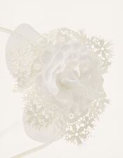 Flower Fascinator Headband, , large