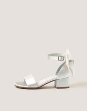 Open-Toe Bow Heels, Ivory (IVORY), large