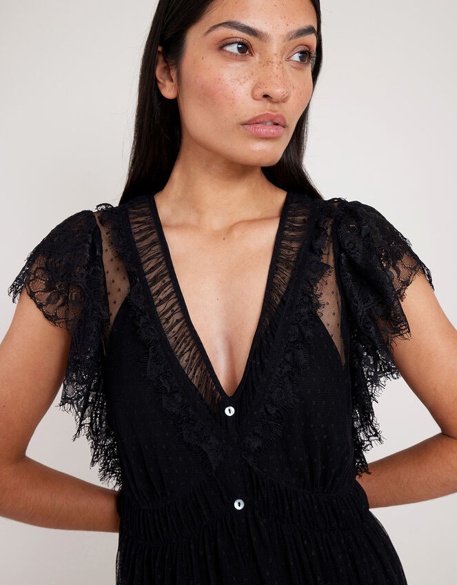 East Safiyah Dress, Black (BLACK), large
