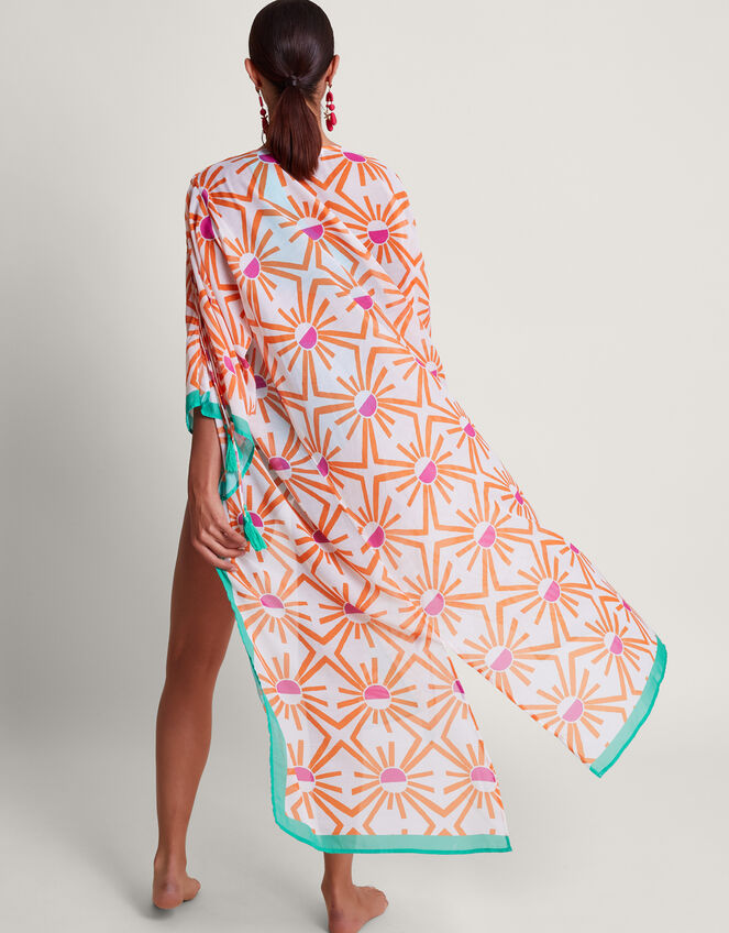 Abstract Print Kaftan, , large