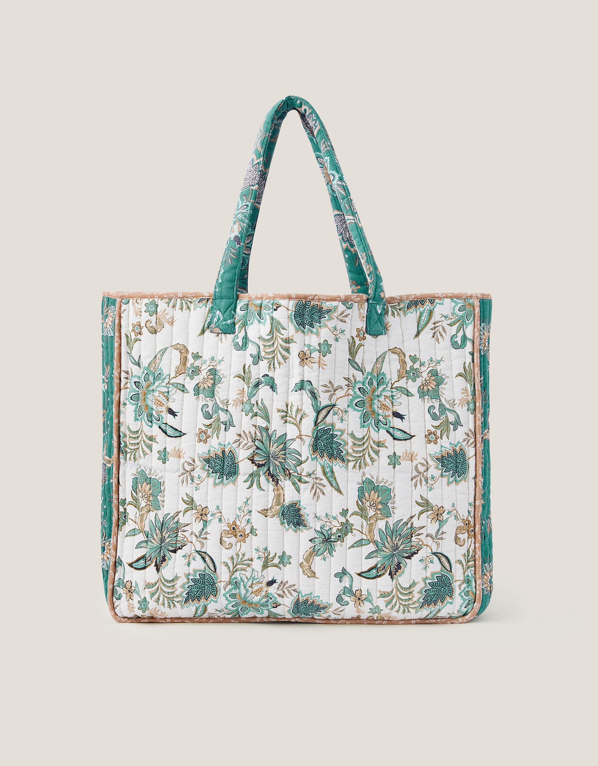 Saoirse Floral Quilted Tote Bag