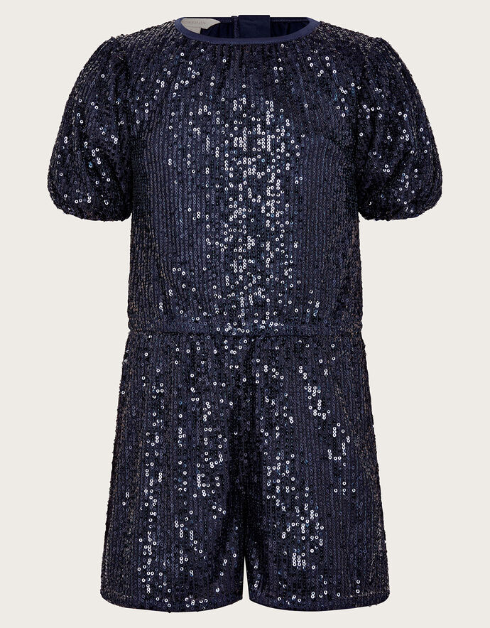 Midnight Glimmer Sequin Playsuit