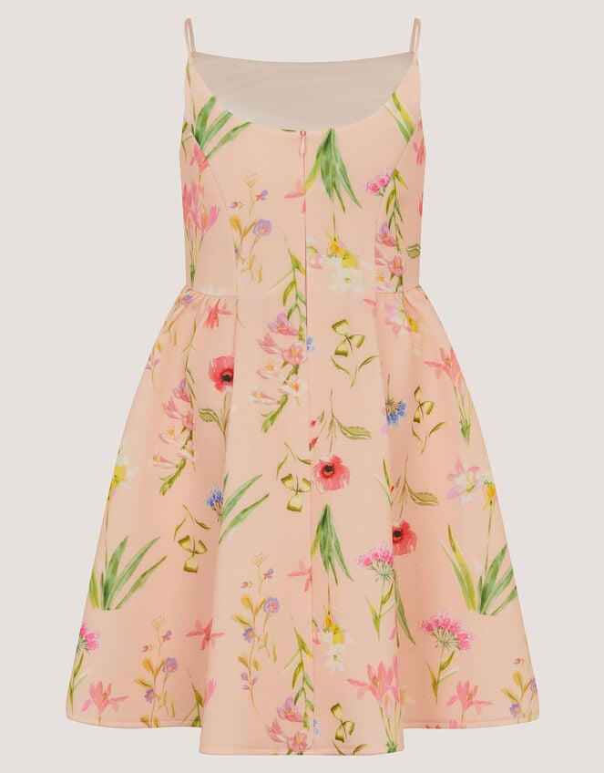 Dream Strappy Floral Party Dress, Pink (PINK), large