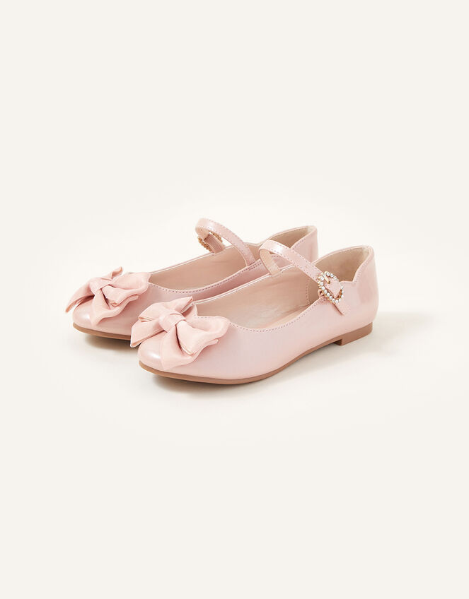 Kali Patent Ballerina Flats, Pink (PINK), large