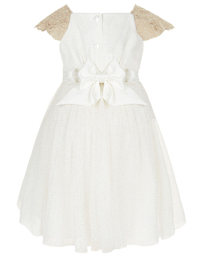 Baby Estella Sparkle Dress, Gold (GOLD), large
