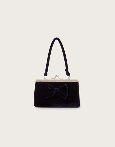 Velvet Bow Mini Bag, , large